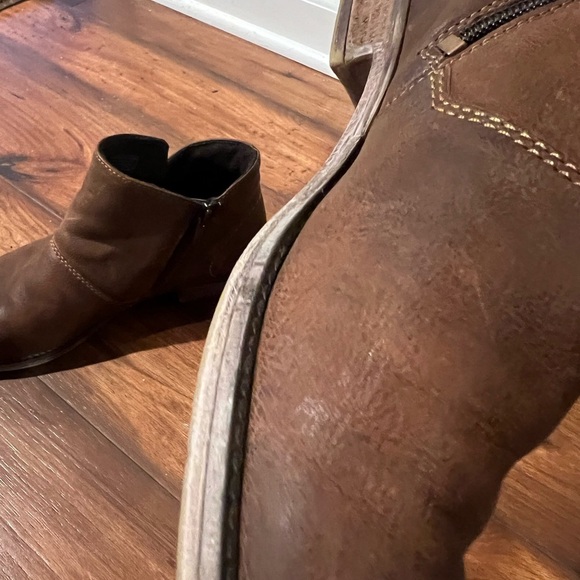 Josef Seibel Germany Ankle Boots Women's size 40 Dark Brown Leather Sienna 81 - Picture 8 of 13